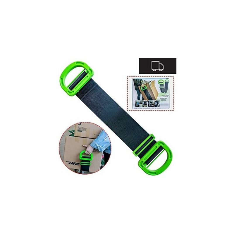 foto del prodotto cyslmuk 1 confezione cinghie per trasloco e sollevamento di mobili, scatole, costruzione di materassi, cinghie di sollevamento per sostenere