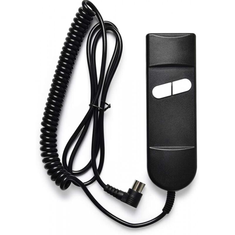 foto del prodotto cyslmuk 1 pack interruttore di controllo remoto per reclinabile manuale a 2 pulsanti per sedie elettriche, adatto per poltrone elevabili, divani