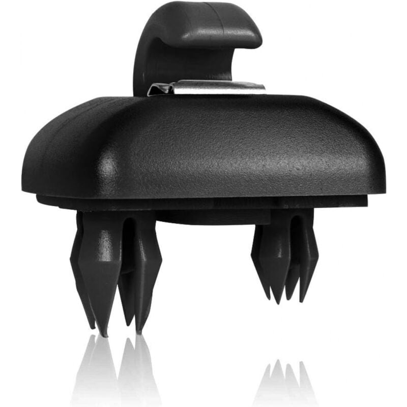 foto del prodotto cyslmuk 1 pz nero auto parasole clip parasole clip, auto parasole gancio supporto gancio per audi a1 a3 a4 a5 q3 q5 8e0 857 562 a7 b6 b7 b8 s4 s5