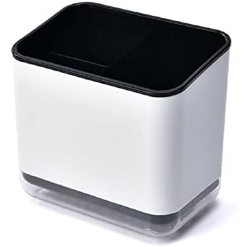 foto del prodotto cyslmuk 1 pz nero portautensili, scolaposate, vassoio portaposate multifunzionale a 3 scomparti per scolare le posate