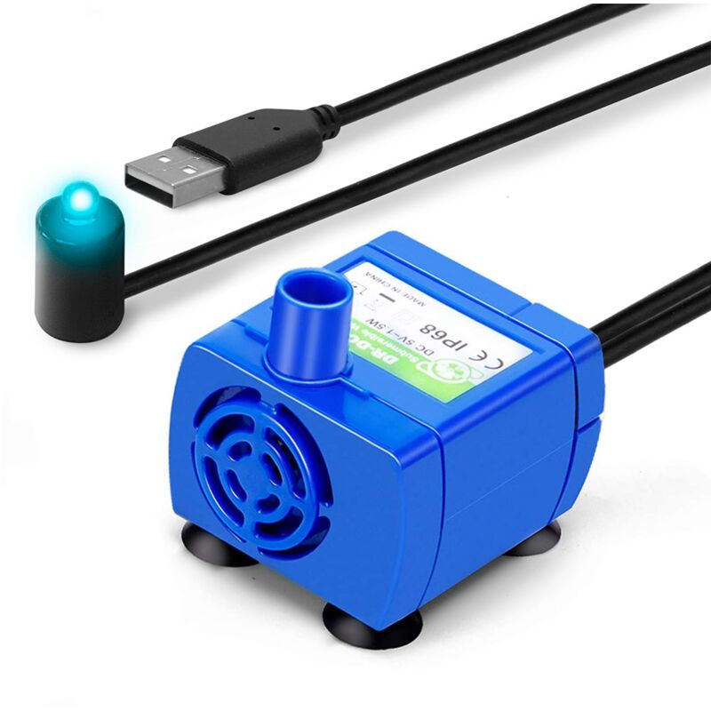 foto del prodotto cyslmuk 1 pz nuova generazione pompa elettrica sommergibile silenziosa pompa per fontana a basso consumo energetico cat