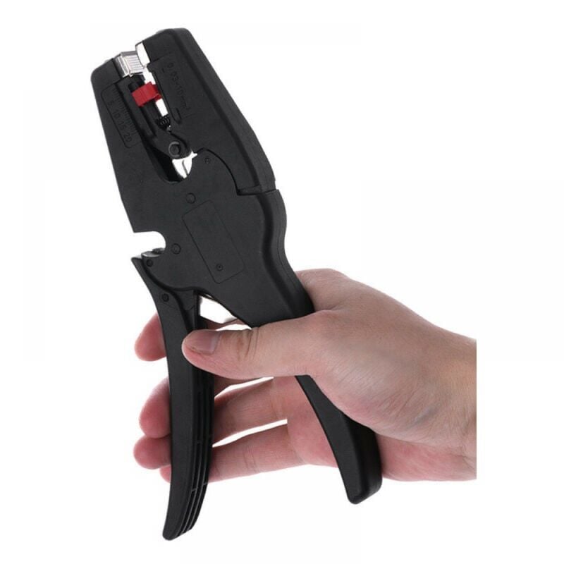 foto del prodotto cyslmuk 1 pz. spellafili professionale, spelafili elettrico, tronchese, pinza spelafili multiuso di precisione regolabile
