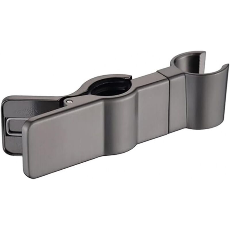 foto del prodotto cyslmuk 1 supporto per doccia portatile, supporto per soffione doccia, grigio bronzo, supporto per soffione doccia per asta doccia senza foratura,