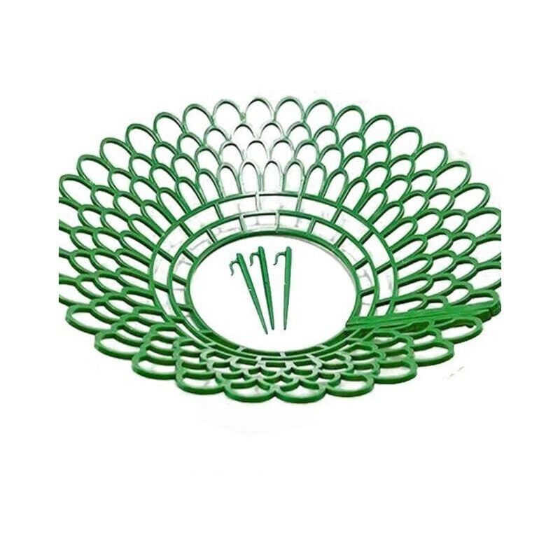 foto del prodotto cyslmuk 10 supporti per piante, supporti per fragole per giardinaggio, telaio per la coltivazione di fragole, prevenire il marciume, verde ymyny