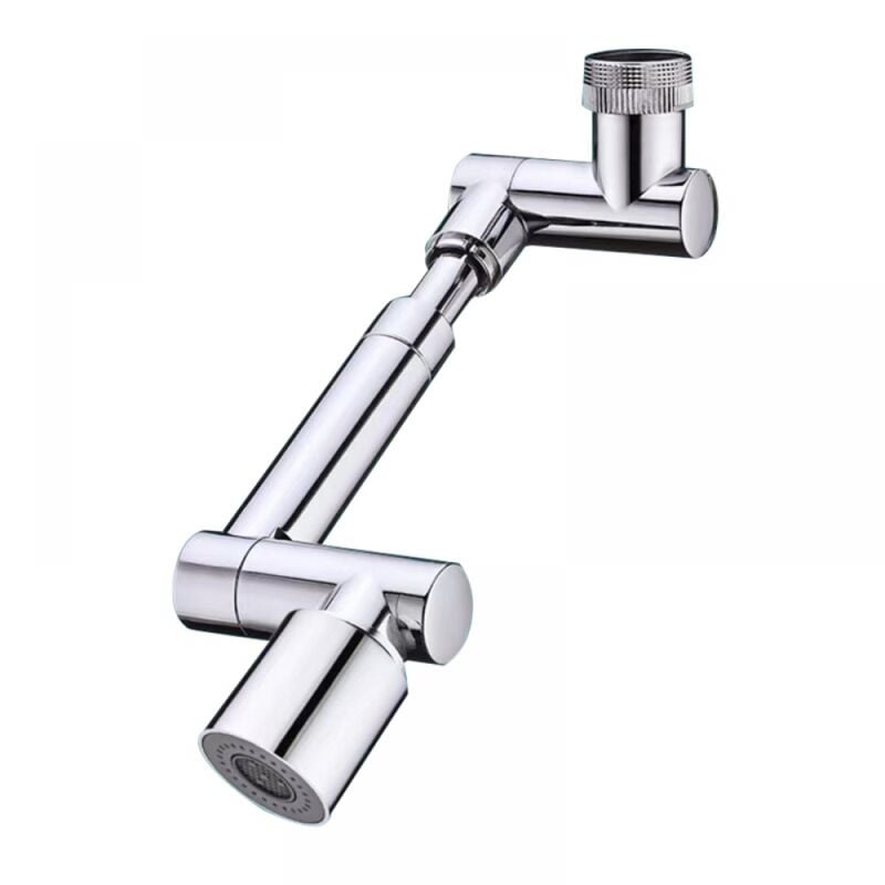 foto del prodotto cyslmuk 1pc 1440 universale rubinetto prolunga argento 2 modalit spray multi funzione rubinetto cucina filtro splash rubinetto girevole