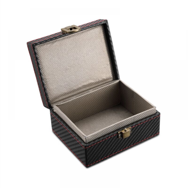 foto del prodotto cyslmuk 1pc 17x12.3x9.5cm scatola di schermatura del segnale rfid, protezione del portachiavi dell auto, jammer del segnale in fibra di carbonio