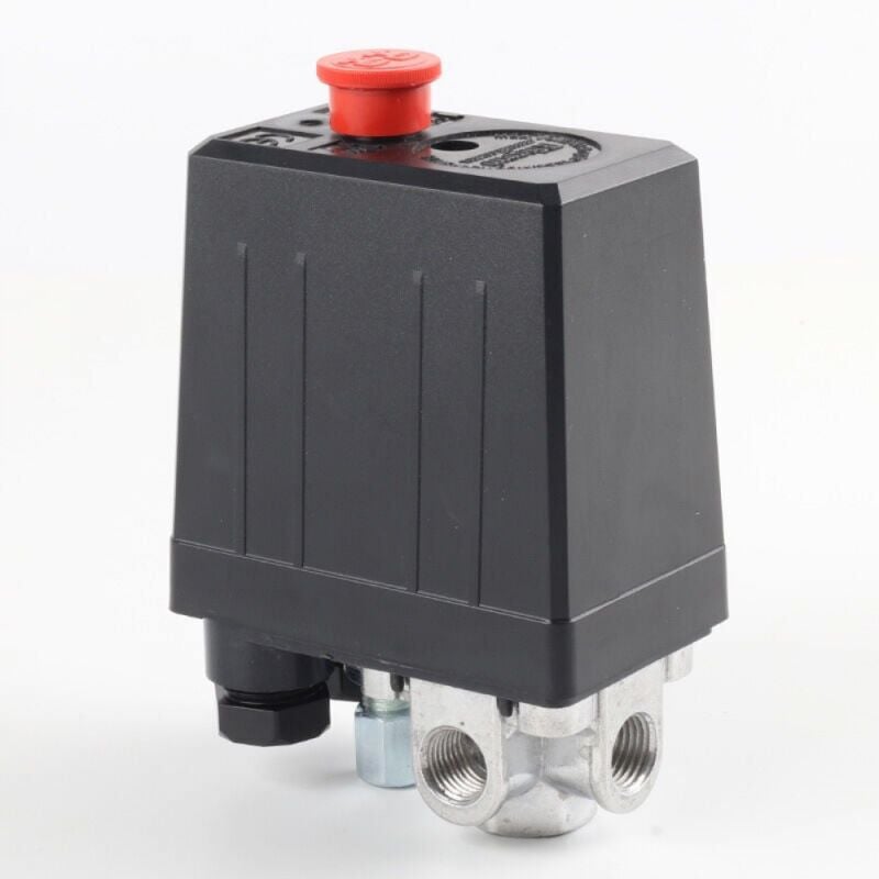 foto del prodotto cyslmuk 1pc pressostato per compressore d aria con 4 uscite pressostato valvola di controllo parti del compressore
