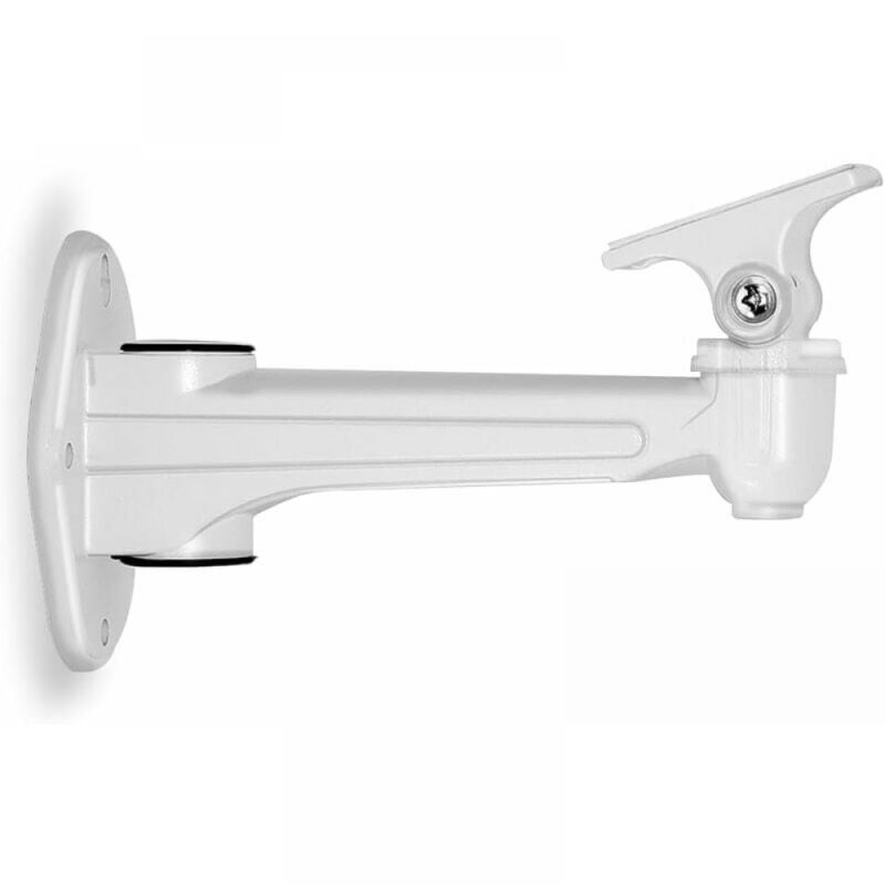 foto del prodotto cyslmuk 1pz mini supporto per proiettore da parete, lunghezza 16 20cm alluminio, adatto per cctv telecamera proiettore webcam rotazione a 360 