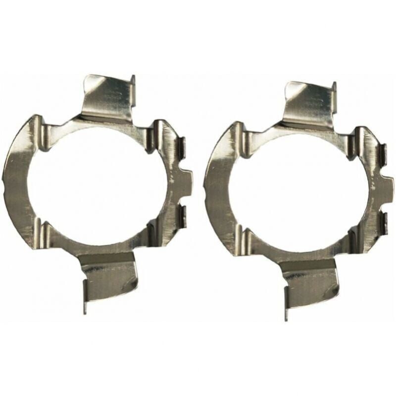 foto del prodotto cyslmuk 2 adattatori per lampadine led h7 in metallo, supporto per base lampada, staffa per quasquai polo 6r polo 9r jetta sport mk6 opel