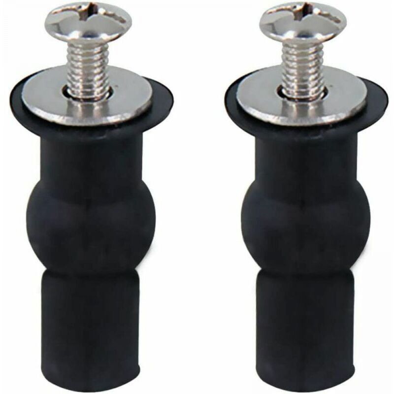 foto del prodotto cyslmuk 2 pezzi di fissaggio per sedile wc, cerniera per fissaggio sedile wc adatta per tutti i wc 18 mm 