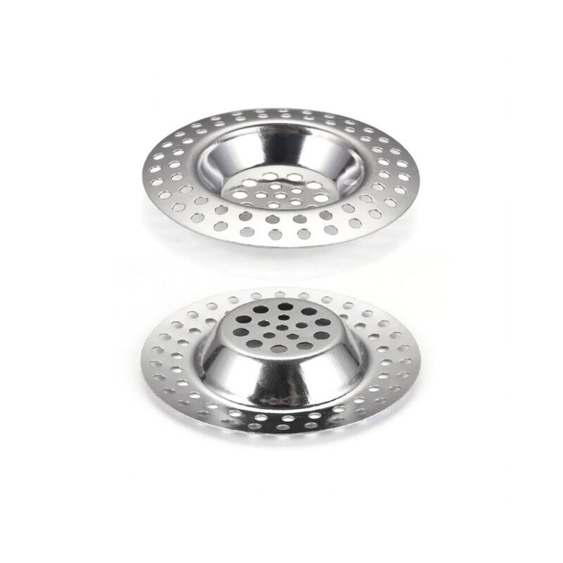 foto del prodotto cyslmuk 2 pezzi filtro lavello cucina, filtro lavello in acciaio inox, lavabile in lavastoviglie