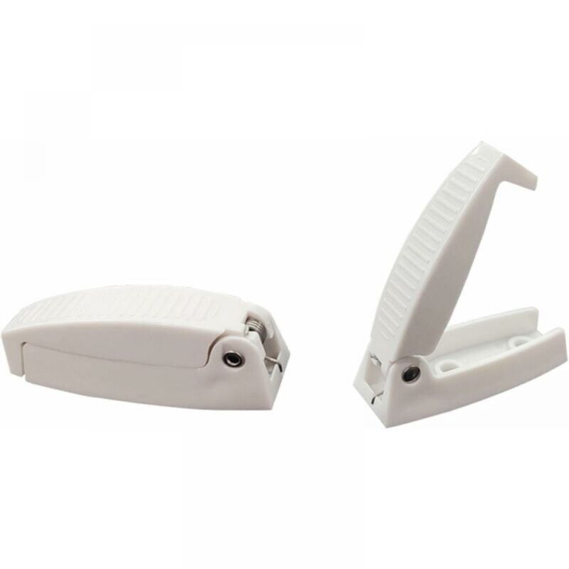 foto del prodotto cyslmuk 2 pezzi gancio portaoggetti per camper, per rimorchio camper, materiale durevole e semplice installazione, camper, rimorchio, bianco