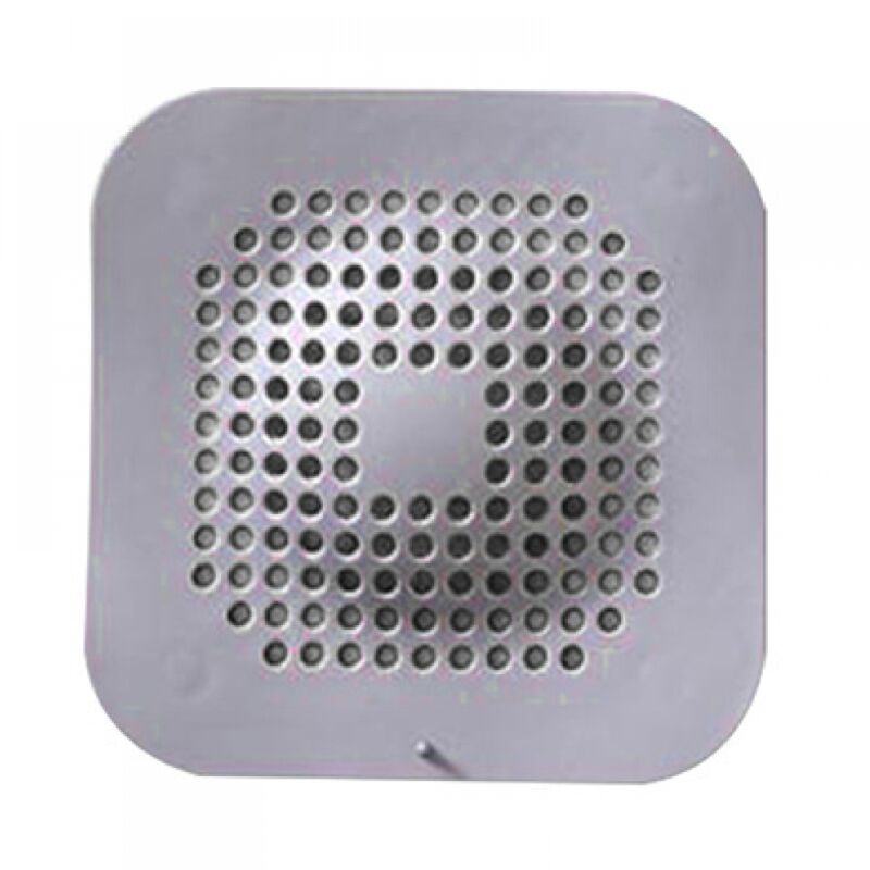 foto del prodotto cyslmuk 2 pezzi grigio filtro per capelli da vasca da bagno filtro per lavandino in silicone filtro per capelli da doccia, filtro per lavandino