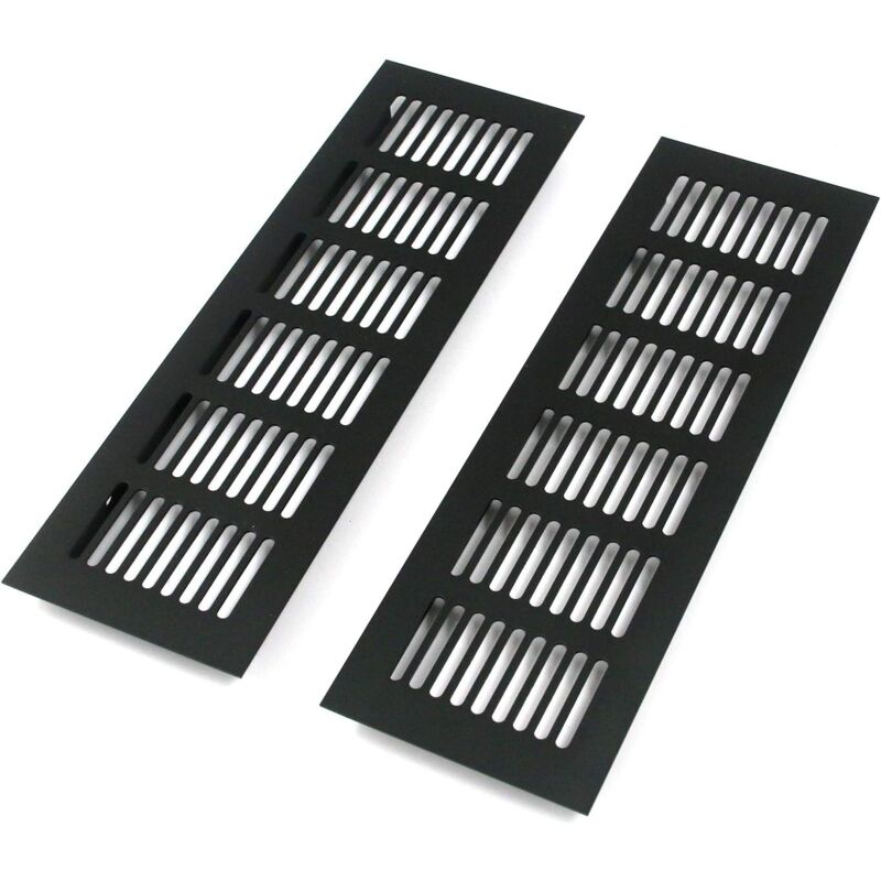 foto del prodotto cyslmuk 2 pezzi griglia di ventilazione in alluminio griglia di ventilazione rettangolare griglia di ventilazione in lega griglia di ventilazione