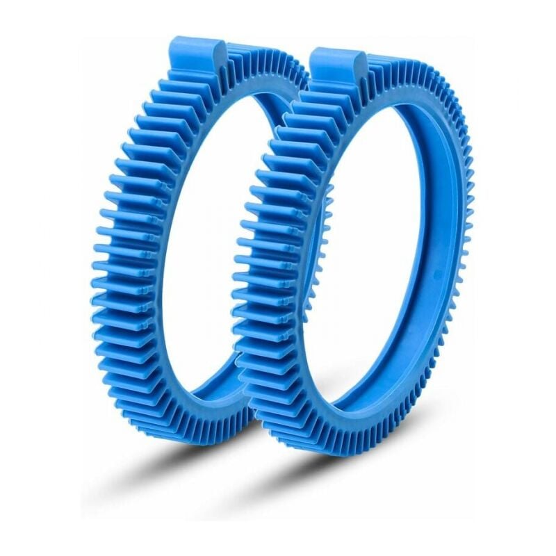 foto del prodotto cyslmuk 2 pezzi pneumatico anteriore piscina blu con parti di pulizia urti 2x 4x ruota di pressione 896584000 143