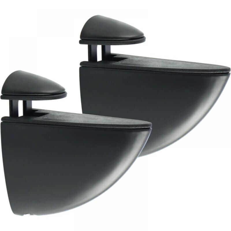 foto del prodotto cyslmuk 2 pezzi staffe per mensole in vetro o legno staffe per mensole regolabili e adattabili spessore 2 8 mm, montaggio a parete con vite,