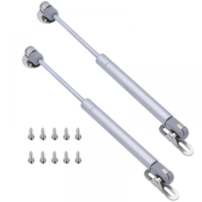 foto del prodotto cyslmuk 2 pz 200n gas strut, gas lift elescopic soft close strut lift stay gas spring cerniere per mobili per cucina maniglia per porta di