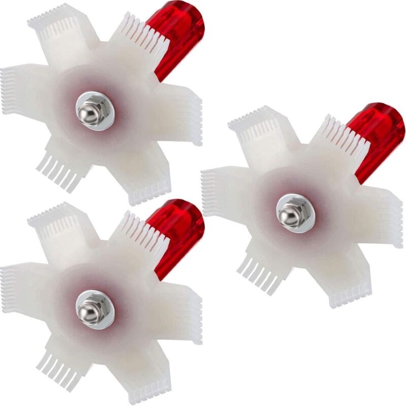 foto del prodotto cyslmuk 3 set di alette del condensatore, raddrizzatore, alette ac, pettine del condizionatore d aria, radiatore per la pulizia dell evaporatore
