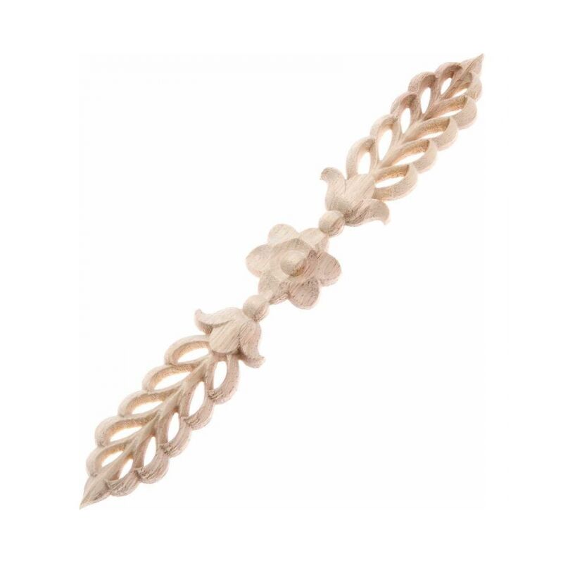 foto del prodotto cyslmuk 4 pezzi 24,5x3,5 cm in legno intagliato rotondo applique retr decalcomania intaglio mobili cornice artigianato decorazione fai da te