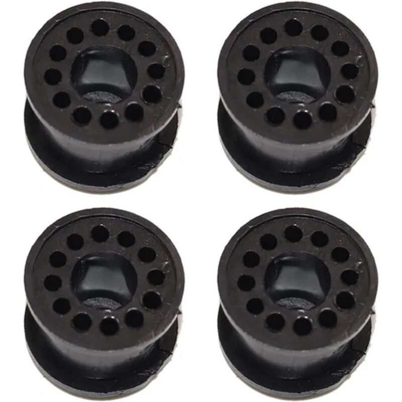 foto del prodotto cyslmuk 4 pezzi di passacavo in plastica nera portatile per leva del cambio 4s6p7412aa per fiesta focus ymyny