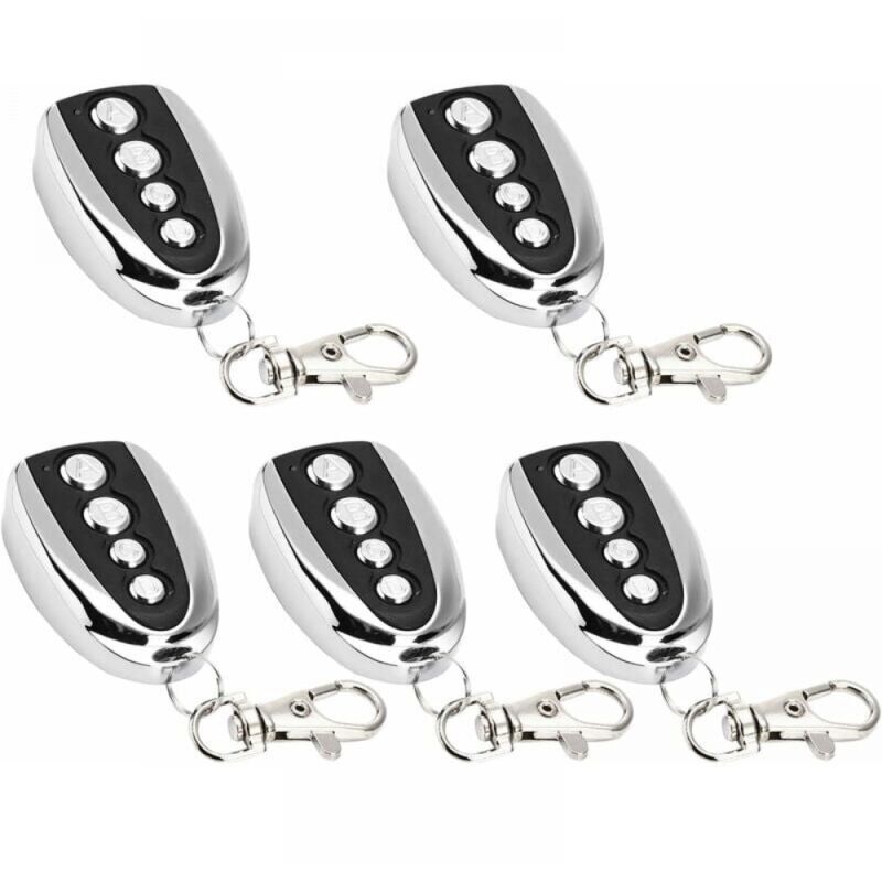 foto del prodotto cyslmuk 5 pack apriporta garage elettrico telecomando 433mhz clonazione cancello apriporta garage clonazione elettrica universale loy