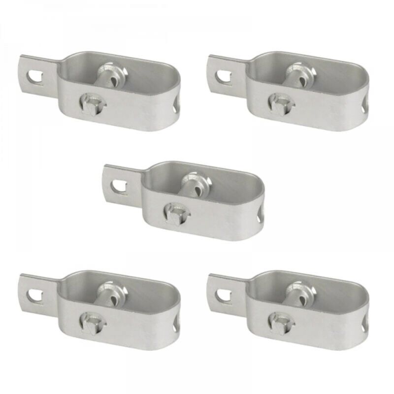 foto del prodotto cyslmuk 5pz 80x30mm, tenditore, tenditore per traliccio d uva, acciaio zincato, per filo di recinzione o altro
