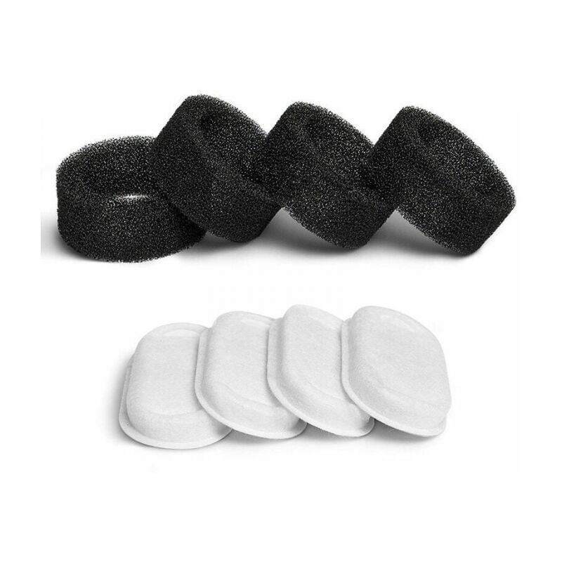 foto del prodotto cyslmuk 8 filtri 8 spugne, filtro per fontana per gatti ahlsen, filtro per fontana per gatti con resina e carbone attivo