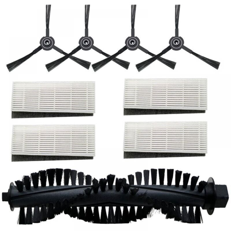 foto del prodotto cyslmuk accessori di ricambio filtro spazzola laterale principale per aspirapolvere robot a4 a4s a40 pvcr 0726w 0826 0926