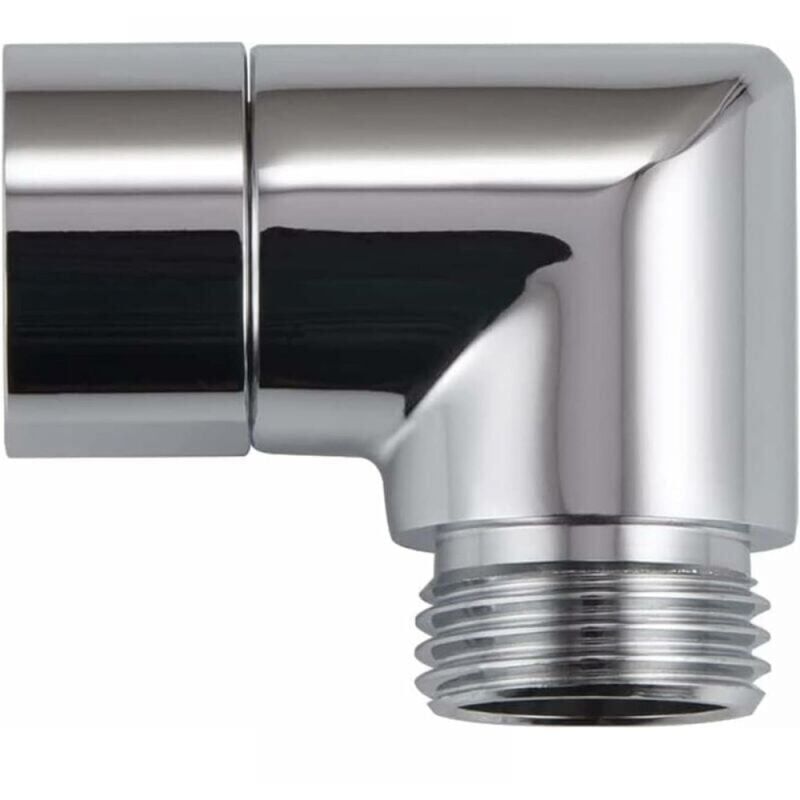 foto del prodotto cyslmuk adattatore per doccetta a 90 gradi, gomito per doccetta mobile ymyny