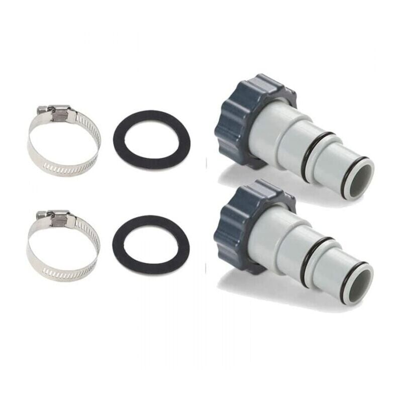foto del prodotto cyslmuk adattatore per tubo flessibile per piscina 2 pezzi, adattatore per piscina intex, adattatore per tubo flessibile della pompa, connettore