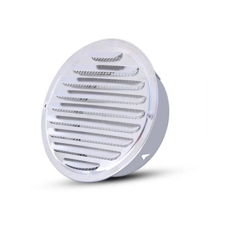 foto del prodotto cyslmuk - adatto per griglia di ventilazione promozionale con apertura da 100 mm - griglia di ventilazione rotonda, foro per griglia di ventilazione in acciaio inossidabile, con ventilazione a rete