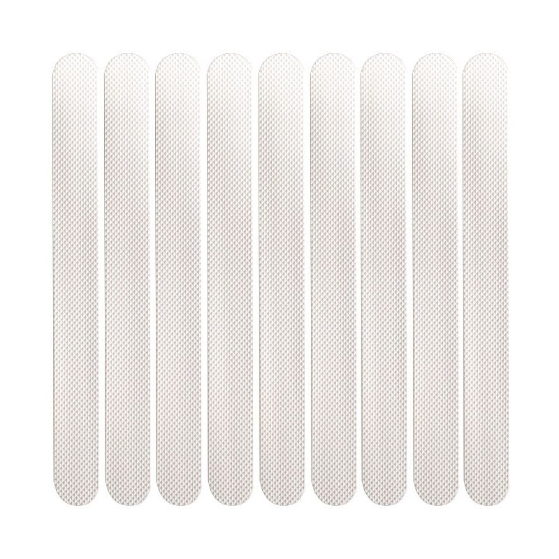 foto del prodotto cyslmuk adesivi antiscivolo di alta qualit per vasca da bagno e scale bianco 24 pezzi 2 x 20 cm 