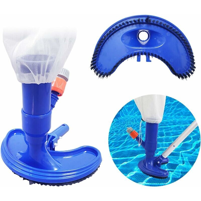 foto del prodotto cyslmuk aspirapolvere per piscina aspirapolvere preciso per piscina mini oggetti galleggianti strumenti per la pulizia testa di aspirazione