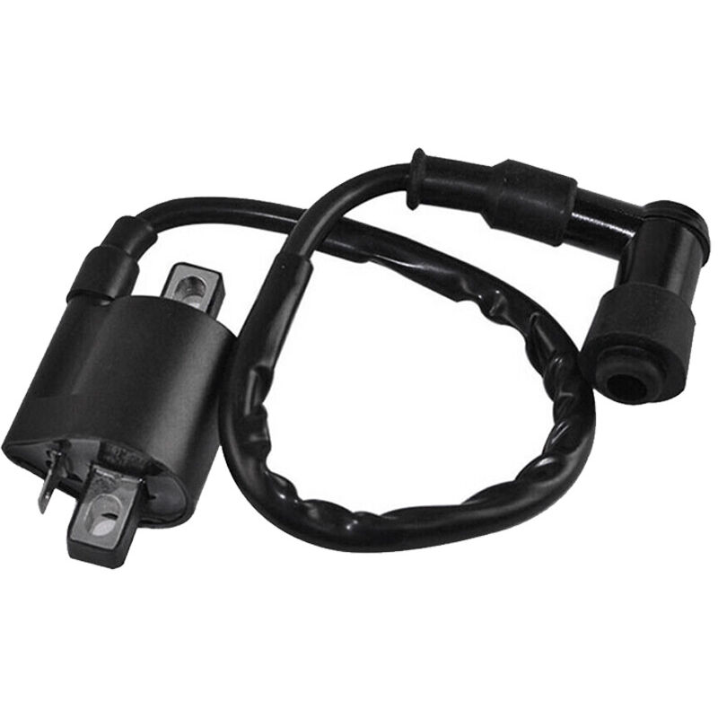 foto del prodotto cyslmuk bobina di accensione nera compatibile con yamaha pw50 py50 peewee py pw 50 dirt pit bike parts