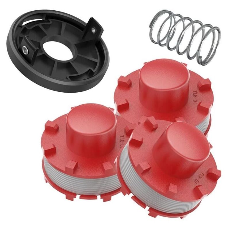 foto del prodotto cyslmuk bobine compatibili con il decespugliatore einhell ge ct 36 30li e, sostituiscono le bobine di ricambio einhell 3405096 3 bobine di