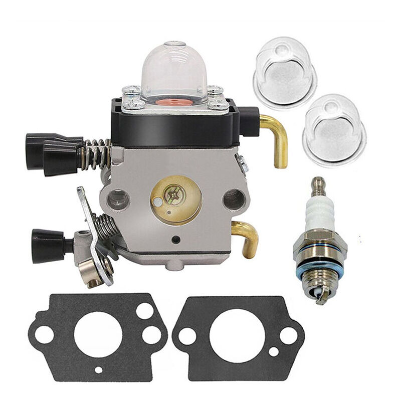foto del prodotto cyslmuk carburatore carb per tagliasiepi hs45 stihl fs38 fs45 fs46 fs55 fs55r km55 hl45 km55r bluedeer ymyny