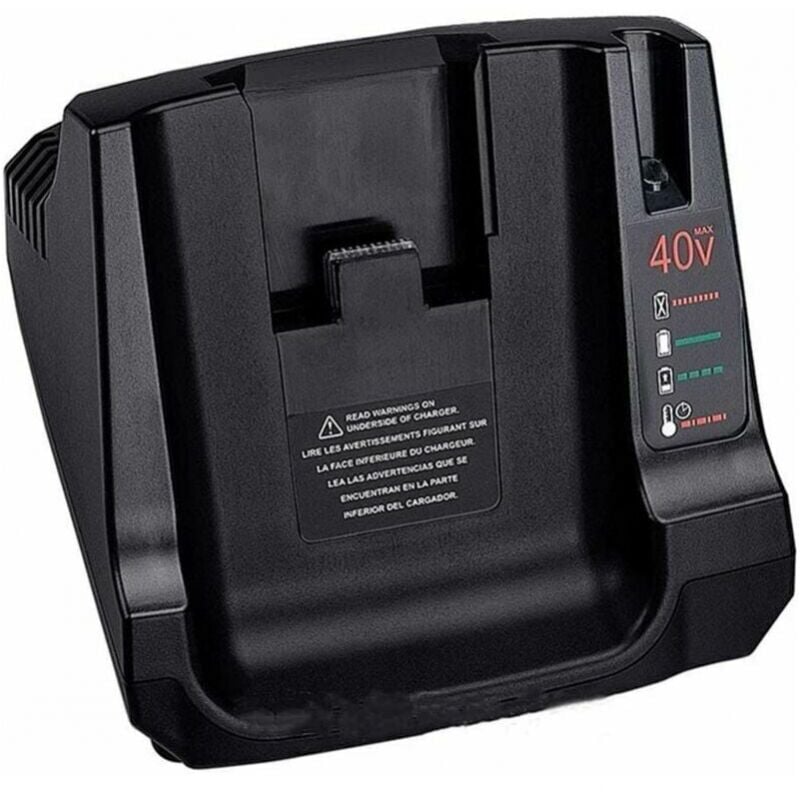 foto del prodotto cyslmuk caricabatterie 36v 40v max con 2usb di ricambio per batteria agli ioni di litio black decker lcs36 lcs40 solo caricabatteria, senza