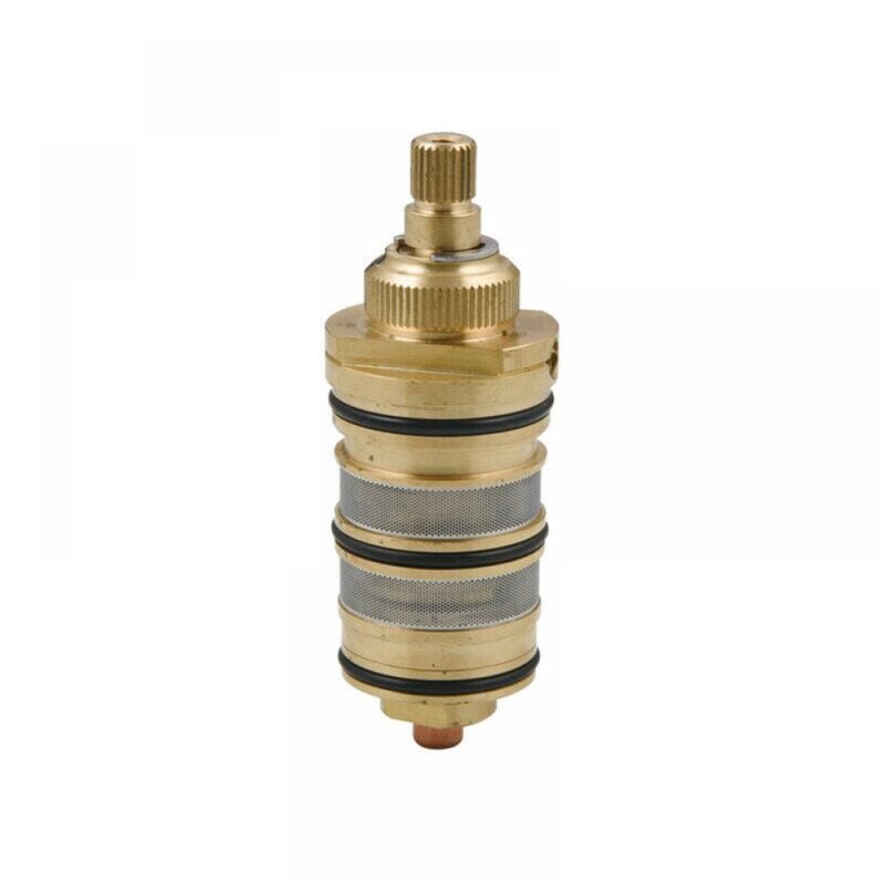 foto del prodotto cyslmuk cartuccia termostatica in ottone e maniglia per miscelatore doccia da bagno, miscelatore per asta doccia, cartuccia miscelatore doccia