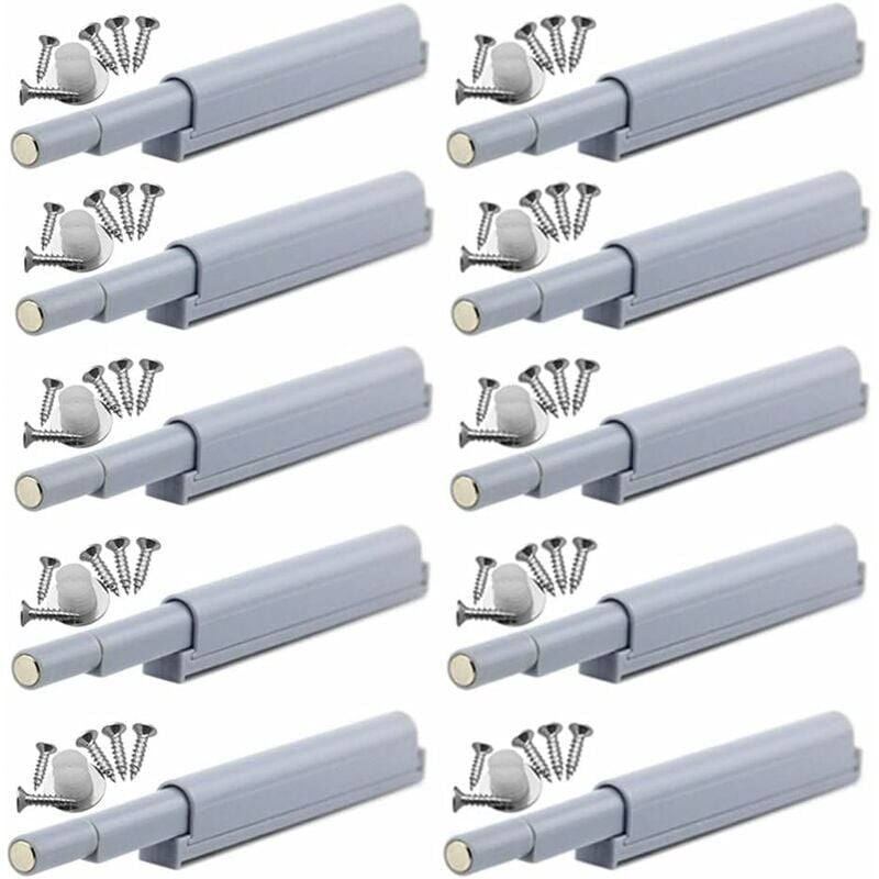 foto del prodotto cyslmuk chiusure magnetiche a pressione le chiusure magnetiche a pressione aprono e chiudono la porta con una semplice pressione 10 pezzi 