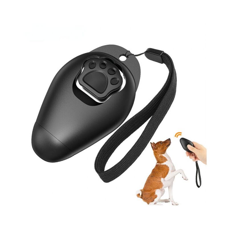 foto del prodotto cyslmuk clicker per addestramento cani neri rinforzo comportamentale positivo per animali domestici cuccioli e adulti di tutte le et per