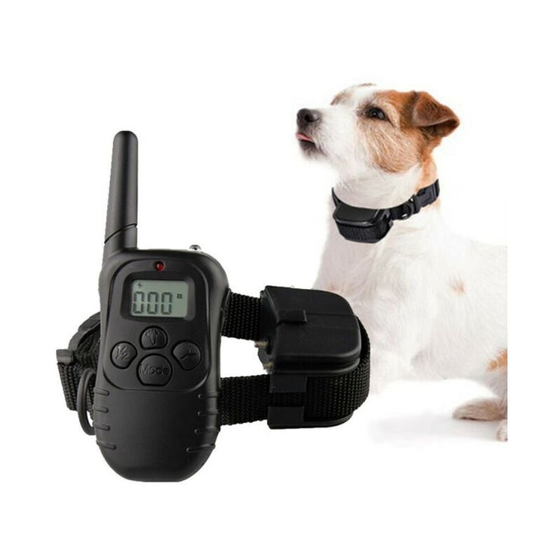 foto del prodotto cyslmuk collare antiabbaio per cani batteria non inclusa , collare di addestramento per cani ricaricabile impermeabile con cicalino, vibrazione,