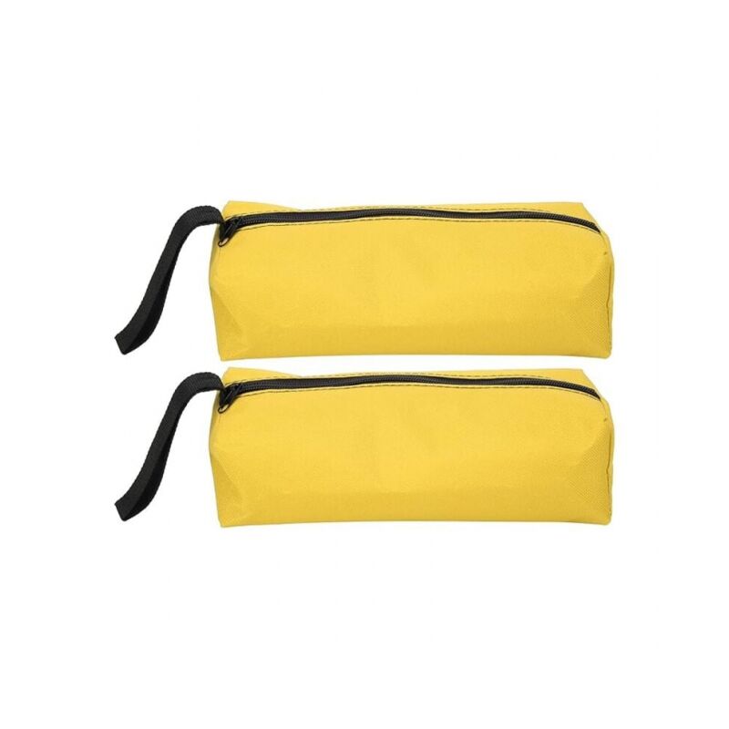 foto del prodotto cyslmuk confezione da 2,25 x 8,5 x 7 cm giallo piccole borse per attrezzi, 600d poliestere multifunzionale borse portaoggetti portatili con