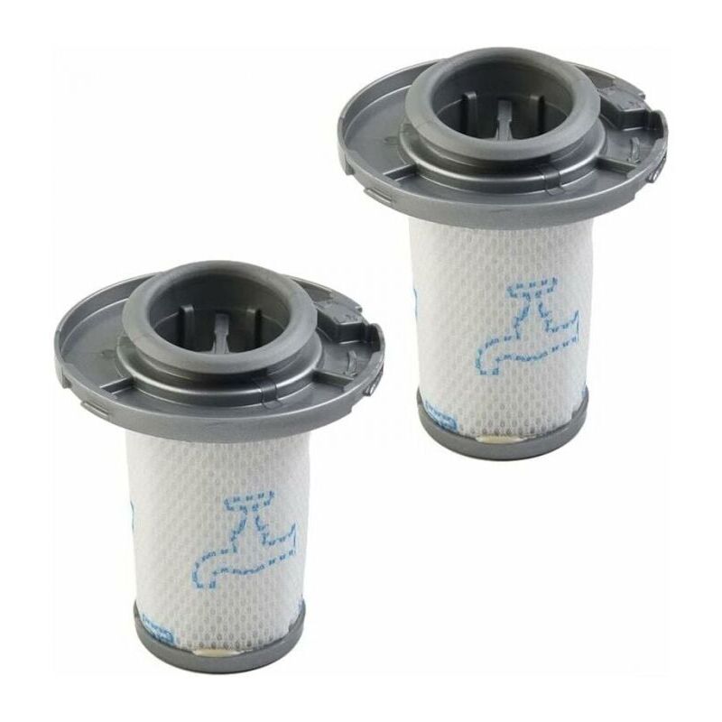 foto del prodotto cyslmuk confezione da 2 filtri per aspirapolvere rowenta zr009006 x force flex 8.60 accessori di ricambio lavabili loy