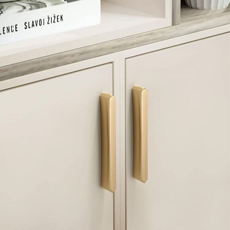 foto del prodotto cyslmuk confezione da 2 fori da 3,78 96 mm per maniglia per porta del cassetto della cucina, maniglia moderna in lega di zinco, ferramenta in