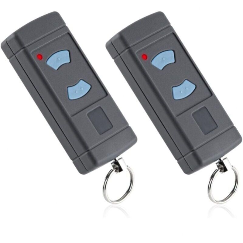 foto del prodotto cyslmuk confezione da 2 pulsanti blu per trasmettitore da garage 868 mhz, ricambio per hormann hse2 868 hsm4 868 hse4 868, compatibile con tubauto