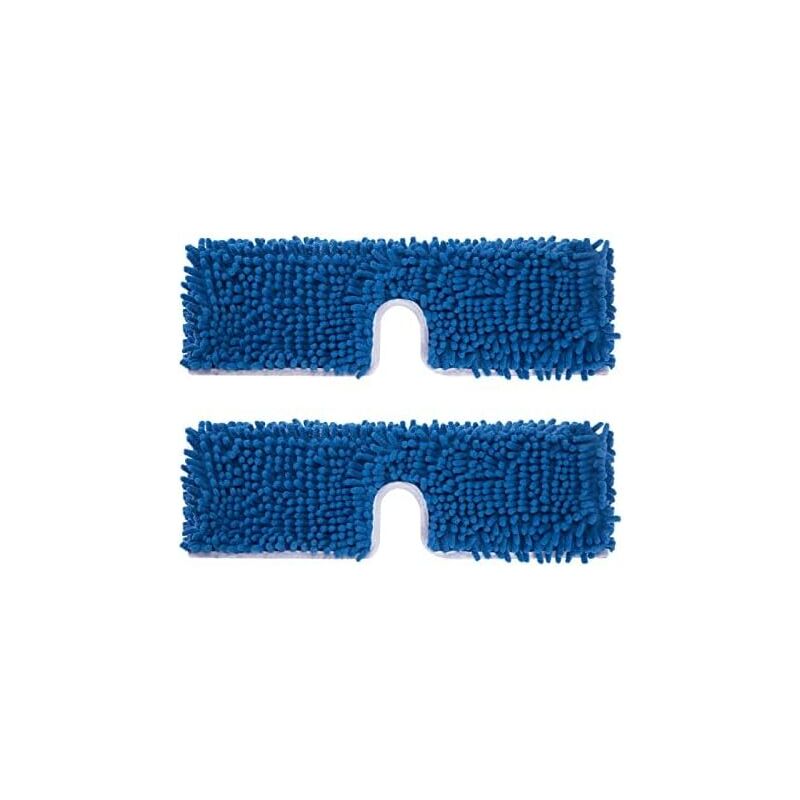 foto del prodotto cyslmuk confezione da 2 testine di ricambio imbottite per sistemi di mocio in microfibra a doppia azione, testine di ricambio per superfici bagnate