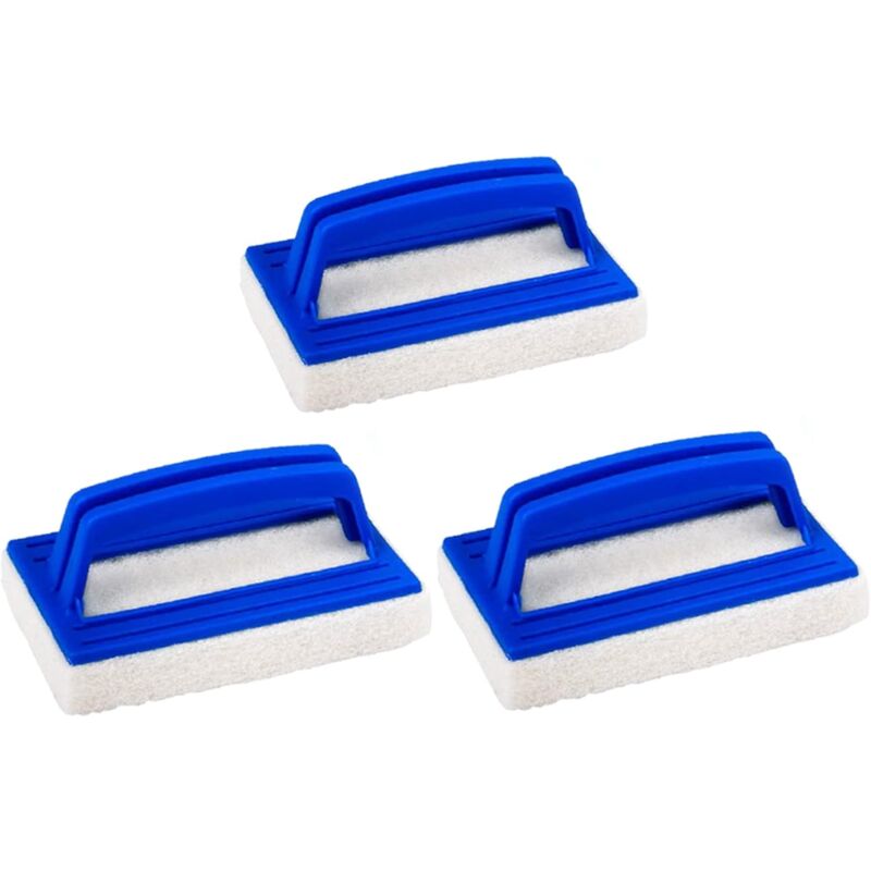 foto del prodotto cyslmuk confezione da 3 accessori con spazzola spugna per piscina, pulitore per piscina e pulitore per linea piscina per piscina, cucina, bagno e
