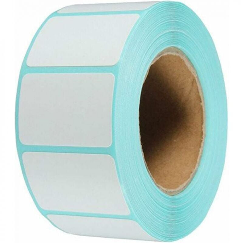 immagine 0 del prodotto cyslmuk confezione da 4000 etichette autoadesive bianche 15 mm x 30 mm per barattoli da congelatore stampanti