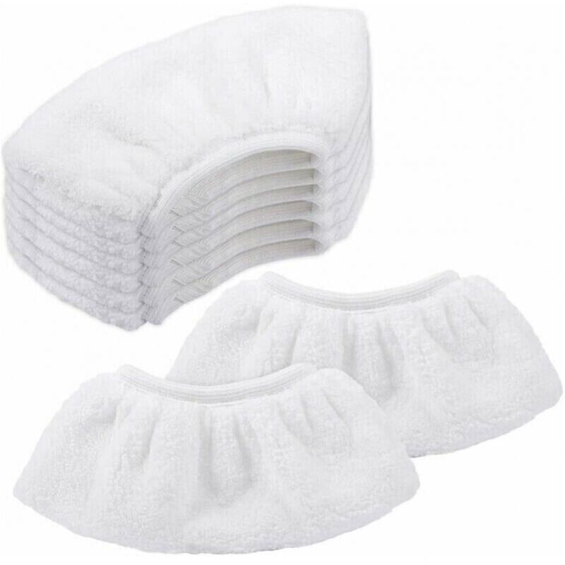 foto del prodotto cyslmuk confezione da 8 cuffie in microfibra per k rcher, panni per ugello portatile accessorio per pulitori a vapore sc 1, 2, 3, 4, 5 ymyny
