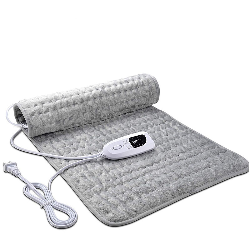 foto del prodotto cyslmuk coperta riscaldante per fisioterapia 76x40 cm, coperta elettrica, regolazione della temperatura multilivello, cuscinetto riscaldante caldo,